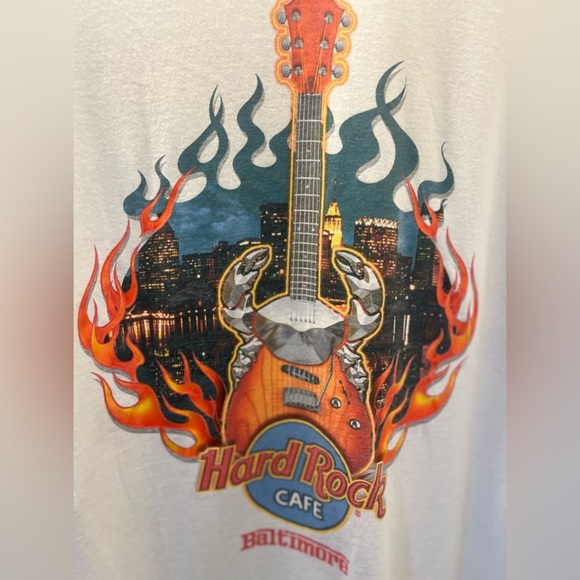 Hard Rock Cafe Authentic Baltimore Graphic T-Shirt - Picture 3 of 14